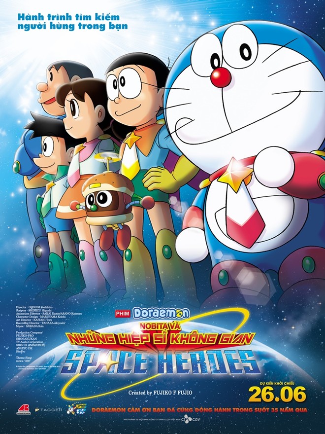 Doraemon: Nobita Và Những Hiệp Sĩ Không Gian