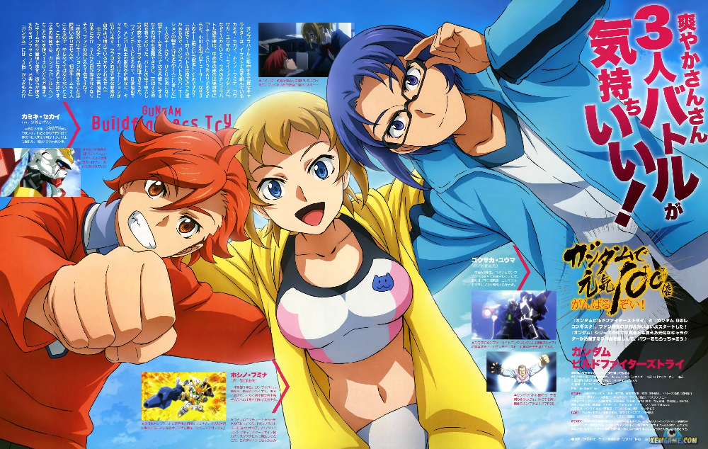 Gundam build Fighters Try